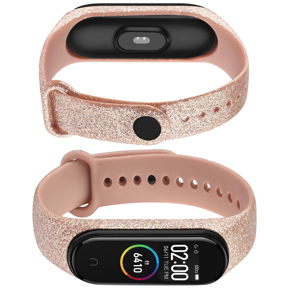 Silicone Watch Band for Xiaomi 6 Miband 5 TPU Watch Strap M5 Bracelet Xiaomi 4 3 Sport Wristband Mi Band 6 Smartwatch Accessory