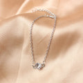 Minimalism Crystal Women Bracelets Gold Color Chain Short Small Bangles for Ladies bracelet femme Fashion Hand Jewelry
