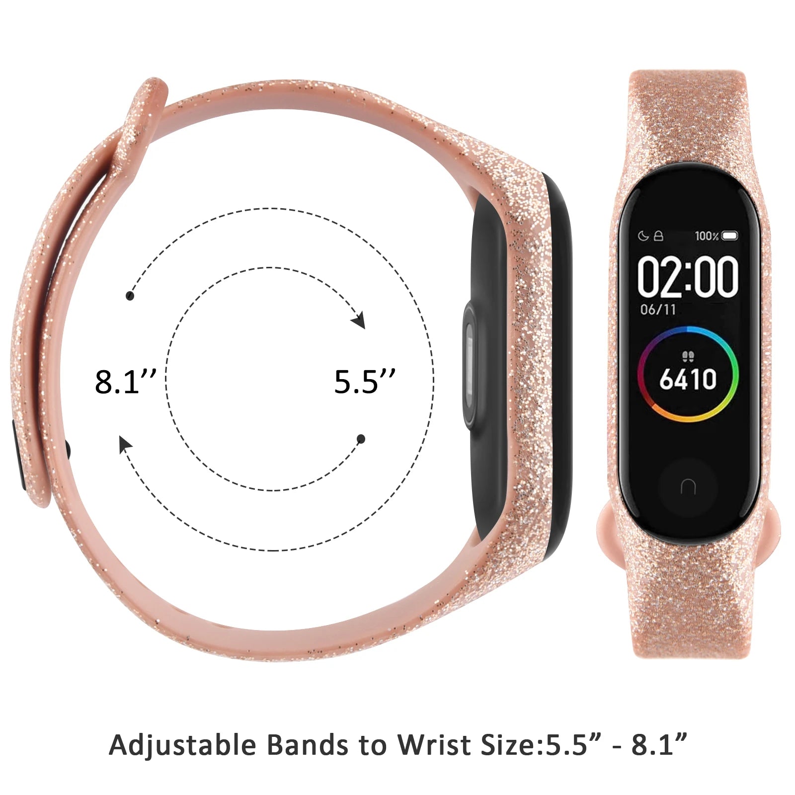Silicone Watch Band for Xiaomi 6 Miband 5 TPU Watch Strap M5 Bracelet Xiaomi 4 3 Sport Wristband Mi Band 6 Smartwatch Accessory