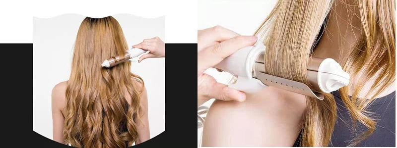 Hair Curlers Waves Electric Professional Ceramic Hair Curler Lcd Curling Iron Roller Curls Wand Waver Fashion Styling Tools