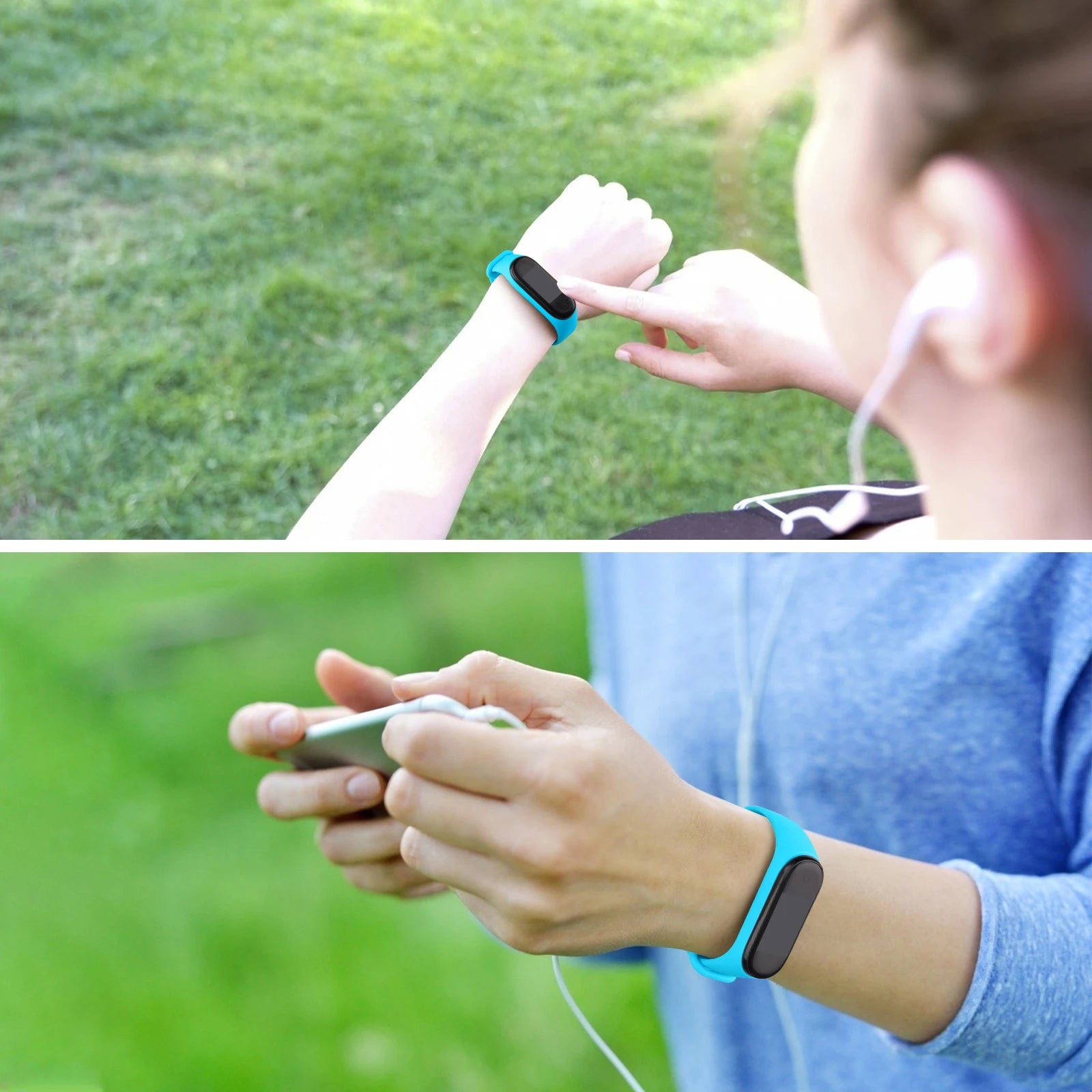Silicone Watch Band for Xiaomi 6 Miband 5 TPU Watch Strap M5 Bracelet Xiaomi 4 3 Sport Wristband Mi Band 6 Smartwatch Accessory