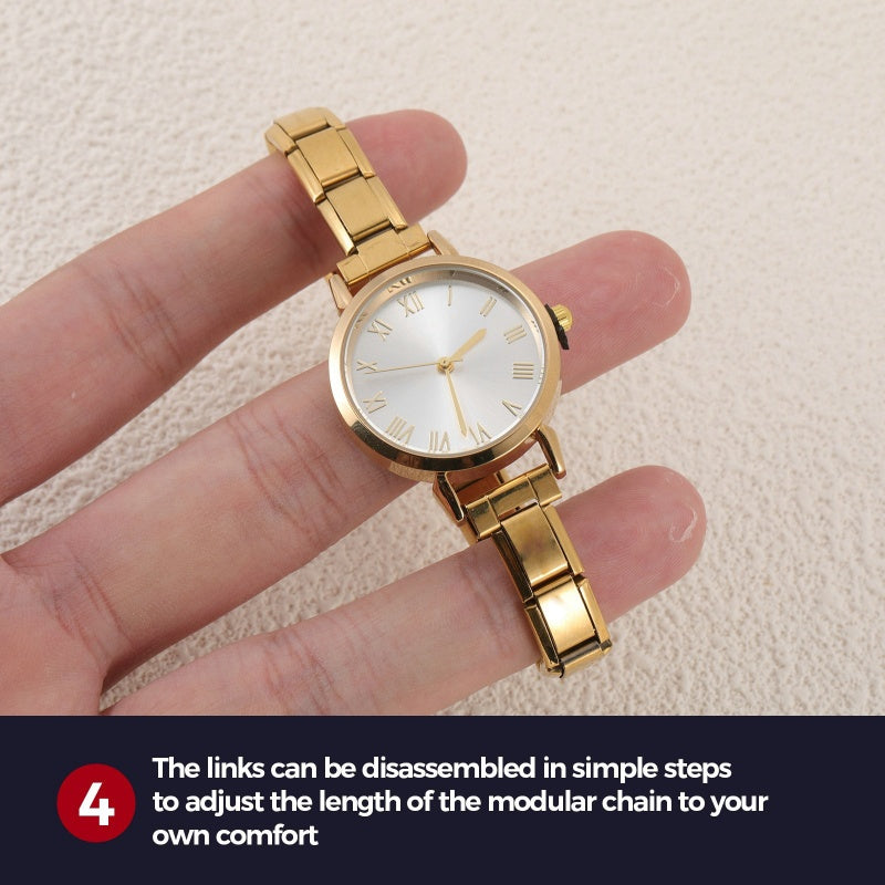 Design Minimalist Women Men Squarel Watch Stainless Steel 9mm Strap Fashion Party Birthday Daily Perfect Gift