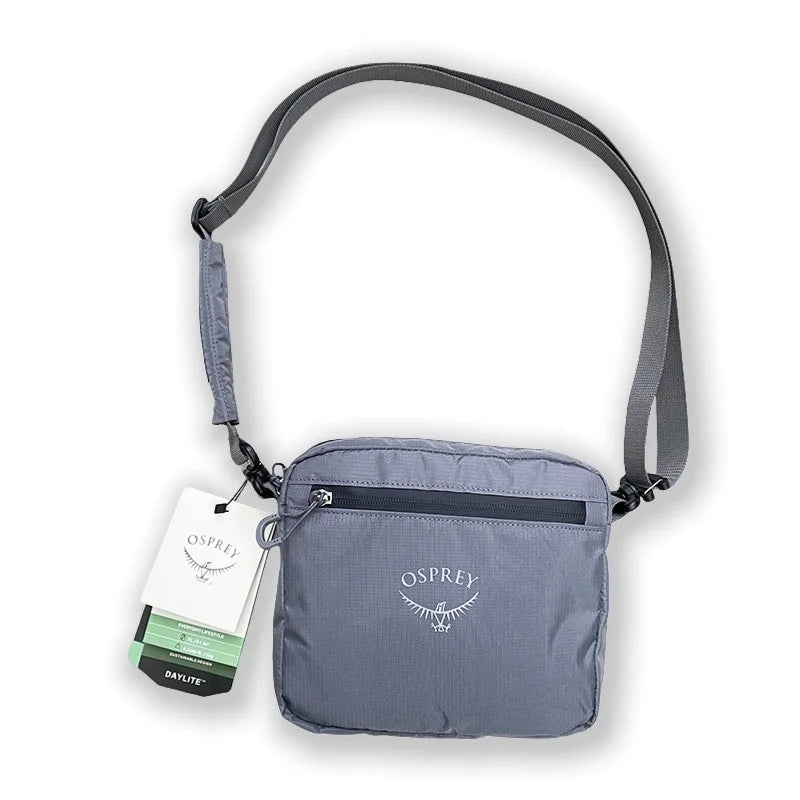 Unisex Casual Lightweight Simple Versatile Crossbody Bag Adjustable Strap Shoulder Bag for Outdoor Travel Hiking Camping Sports