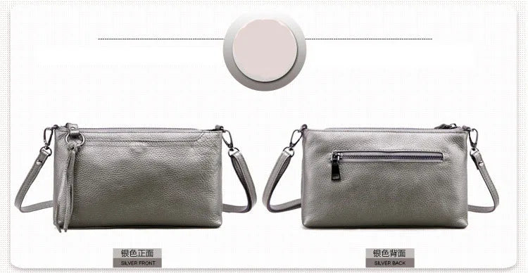 Leather Crossbody Bag Women Silver Handbags Mini Flap Gold Day Clutch Luxury Beach Shoulder Messenger Bag Female Purse