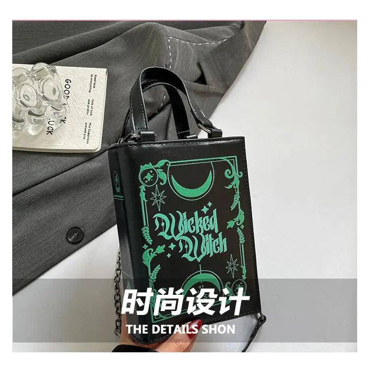 Women's Quirky Crossbody Bag Stylish Unique Small Square Purse with Bold Design Trendy Niche Fashion Accessory for Daily & Party