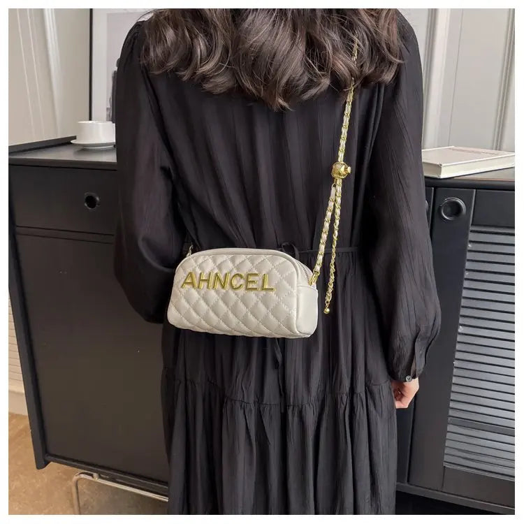 Luxury Vintage Leather Shoulder Bag Women Handbag Designer Tote Crossbody Purse Satchel Classic Diaper Bag