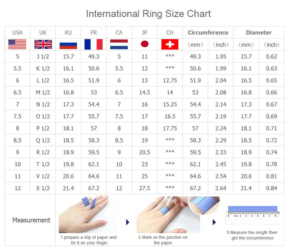 Wbmqda Luxury 585 Rose Gold Color Rings For Women Natural Zircon Setting Retro European Jewelry  Accessories