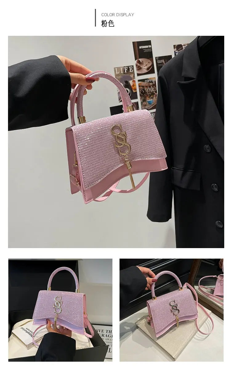 2026 Autumn Winter New Boho Small Square Bag, Unique Design Adjustable Shoulder Crossbody Bag for Daily Use Tote Bags for Women