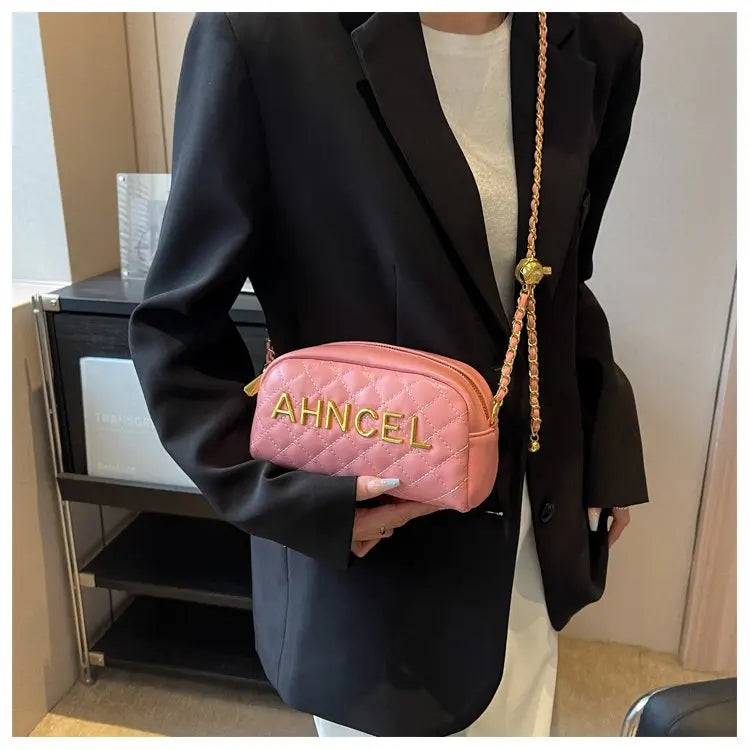 Luxury Vintage Leather Shoulder Bag Women Handbag Designer Tote Crossbody Purse Satchel Classic Diaper Bag