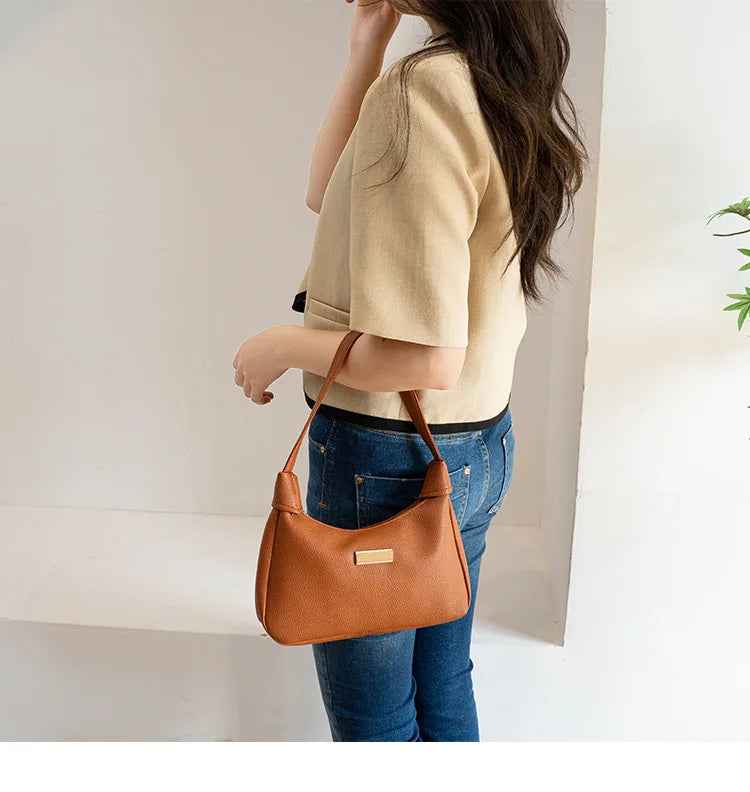 Luxury Pu Leather Solid Color Women Messenger Bags Lightweight Handbag Ladies Small Square Shoulder Bag Crossbody Bags