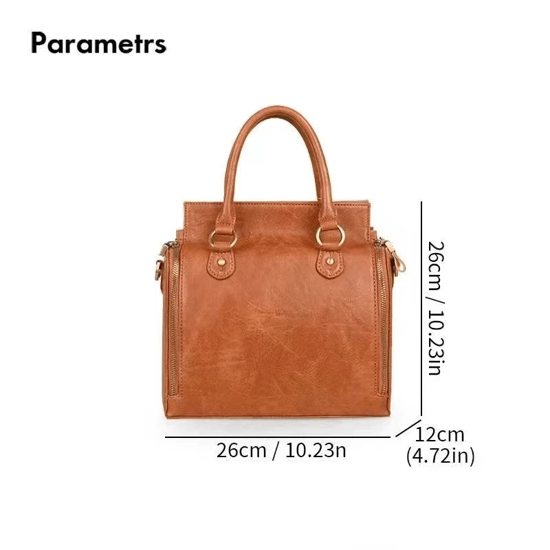 Business Design Sense Handheld Large Capacity Tote Bag For Women Crossbody Bag Versatile Autumn Winter Commuter Bag Trendy