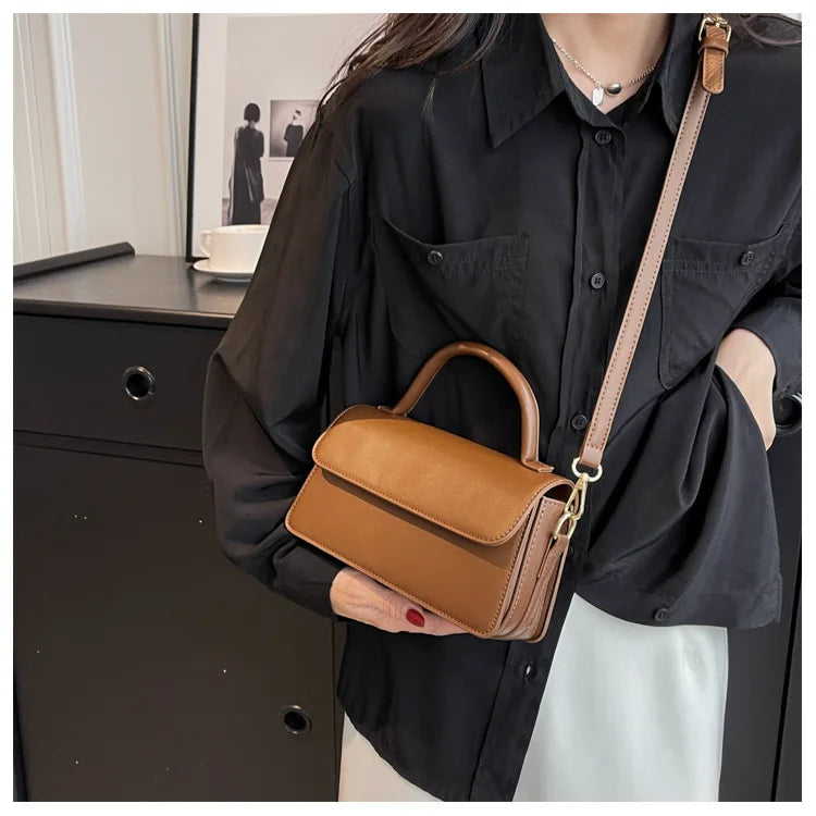 Luxury Brand Crossbody Bags for Women Fashion Design Underarm 2026 Woman Shoulder Bag Female Handbag and Purses Solid Color