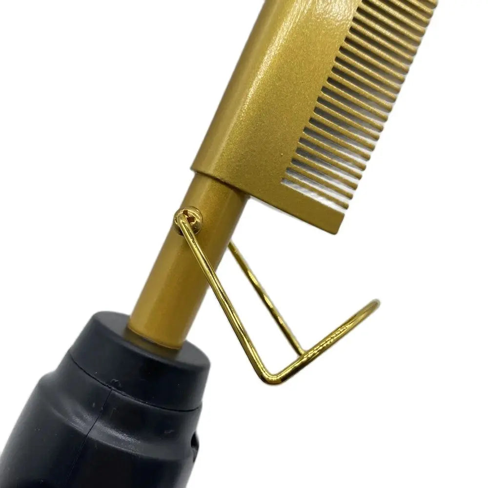 1 set of Hot Comb Hair Straightener Brush Hot Comb Pressing Electric Heat electric hair brushes Styling Tools