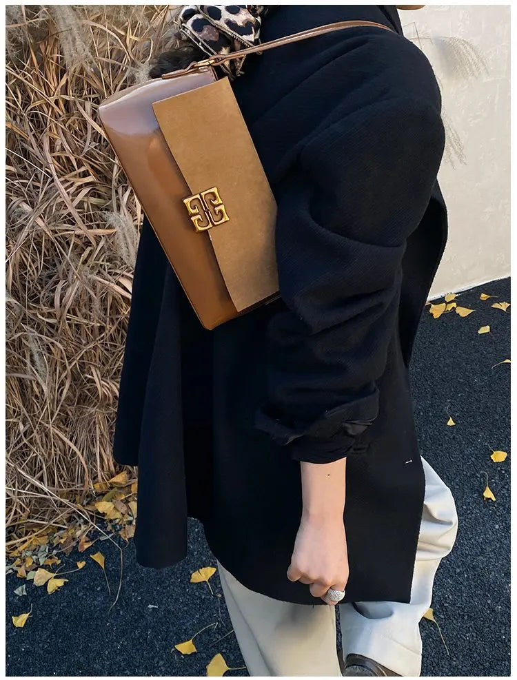 2026 New Luxury Women's Armpit Bag Premium Leather Crossbody Shoulder Bag Elegant & Versatile Designer Handbag for Daily & Party