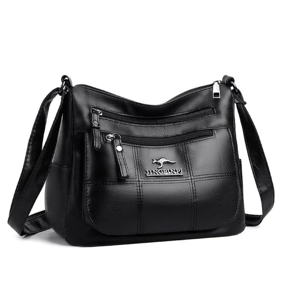 High Quality Soft Leather Luxury Purses and Handbags Women's Bag Designer Multi-pocket Crossbody Shoulder Bag for Women 2024 Sac