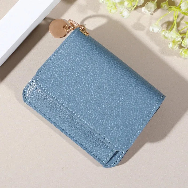 Minimalist Wallet - Waterproof, Lightweight, Multi-card Credit Card Holder with Snap Closure