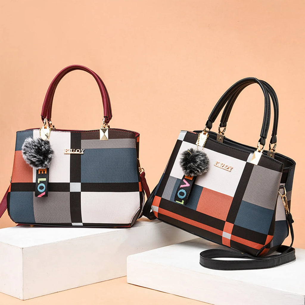Luxury HandBag 2024 New Women Bag High Capacity Broadband Crossbody Bag Female Casual Fashion Trends Handbag
