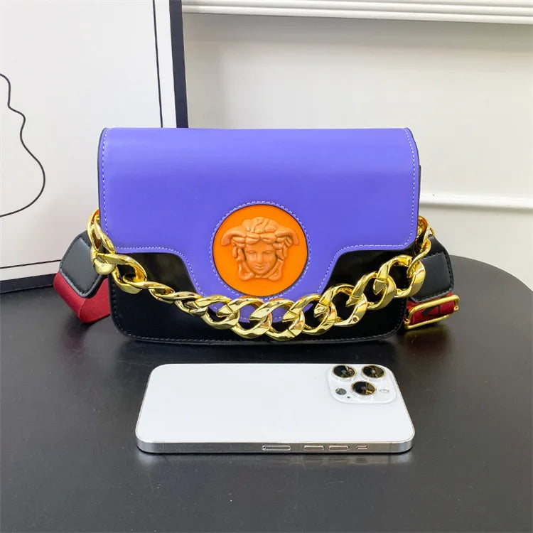 Luxury Texture Retro Crossbody Bag Women's Mini Square Designer Purse Korean-inspired Shoulder Tote Premium Quality PU Leather