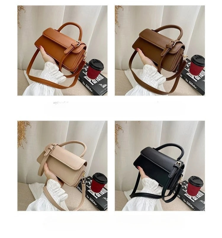 Luxury Brand Crossbody Bags for Women Fashion Design Underarm 2026 Woman Shoulder Bag Female Handbag and Purses Solid Color