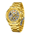 LIGE Luxury mechanical Watches Automatic wristwatches Date Luminous Waterproof Hollow TourbillonMen Watch Relogio mecanico reloj