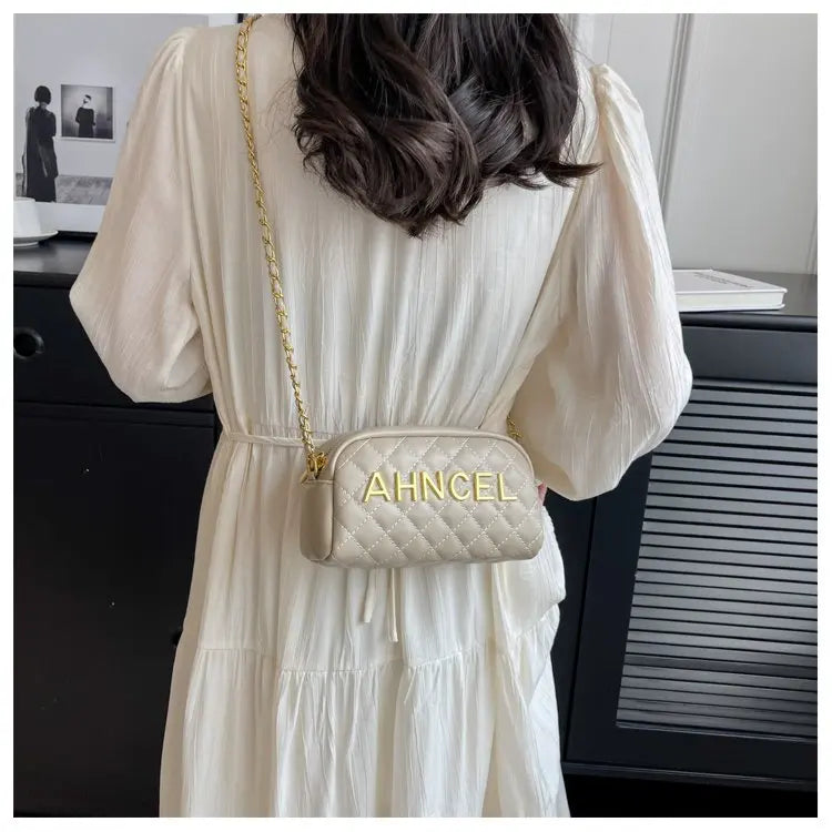 Luxury Vintage Leather Shoulder Bag Women Handbag Designer Tote Crossbody Purse Satchel Classic Diaper Bag