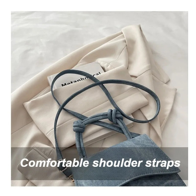 2026 Spring&Autumn New Niche Design Fashion Crossbody Women's Bag, Stylish Simple Shoulder Commuter Small Square Bag