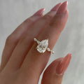 luxury Oval Stainless Steel Rings For Women Inlaid Zircon Wedding Ring Jewelry Accessories Wholesale Size 5-11