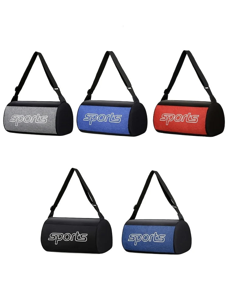 Fashionable Nylon Crossbody Bag for Men with Stylish Letter Design Outdoor Travel Shoulder Pack