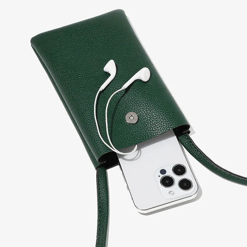Small Crossbody Bag Designer Phone Bag Women Bag Soft Leather  Lightweight Fashion Shoulder Bag Ladies Travel Mobile Phone Bag