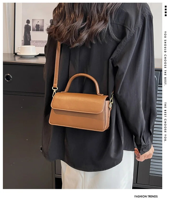 Luxury Brand Crossbody Bags for Women Fashion Design Underarm 2026 Woman Shoulder Bag Female Handbag and Purses Solid Color