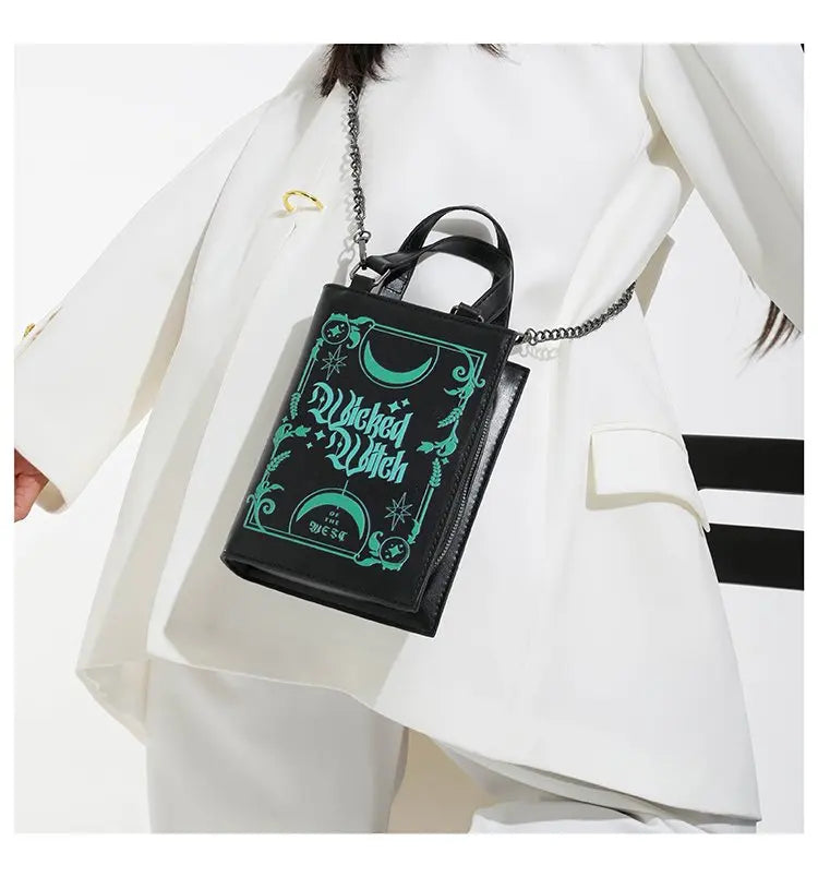 Women's Quirky Crossbody Bag Stylish Unique Small Square Purse with Bold Design Trendy Niche Fashion Accessory for Daily & Party