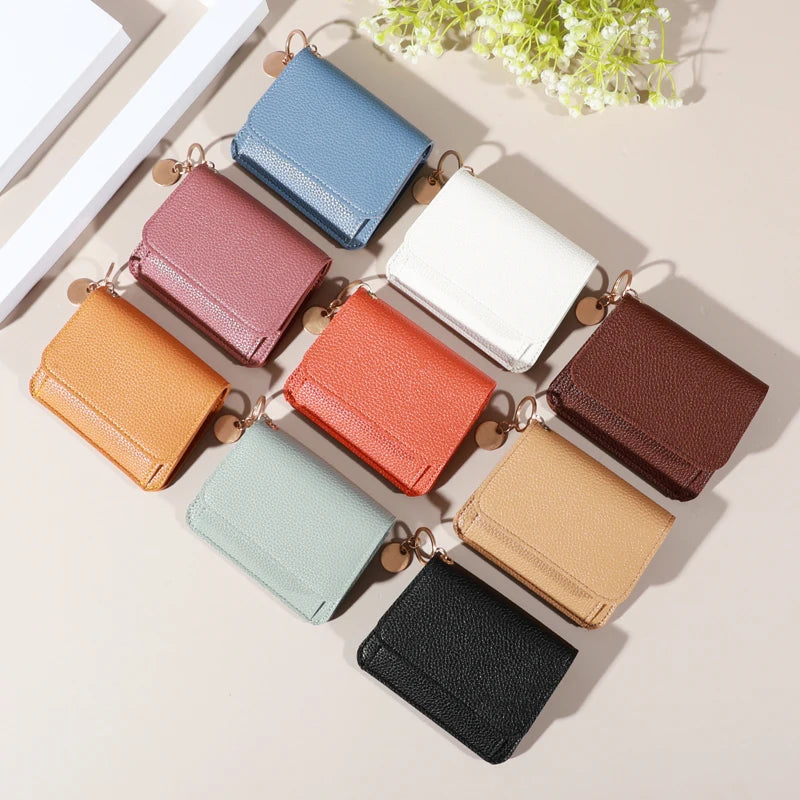 Minimalist Wallet - Water-Resistant, Lightweight, Multi-Card Credit Card Holder with Snap Closure, Perfect for Daily Commute