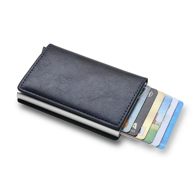 Minimalist Business Card Holder RFID Wallet Men Women Slim Mini Wallets money Bag visit bank credit cardholder visitenkartenetui