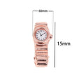 Metal Model Toy Metal Watch Simulation Toy Scene Props Dollhouse Wrist Watch Model Cute Wristwatch Miniature Watch Decorations