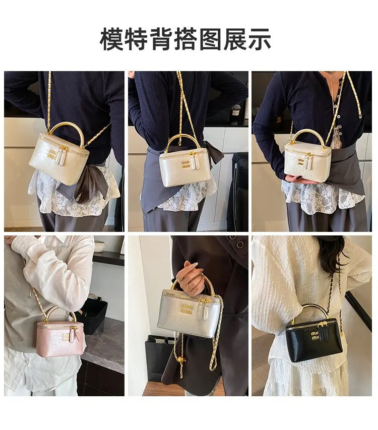 Luxury French Style Large Capacity Tote Bag Stylish Shoulder Handheld & Crossbody Fashion Bag for Women, High-End Elegant Design