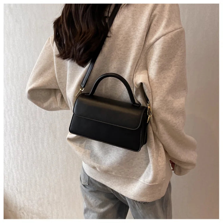 Luxury Brand Crossbody Bags for Women Fashion Design Underarm 2026 Woman Shoulder Bag Female Handbag and Purses Solid Color