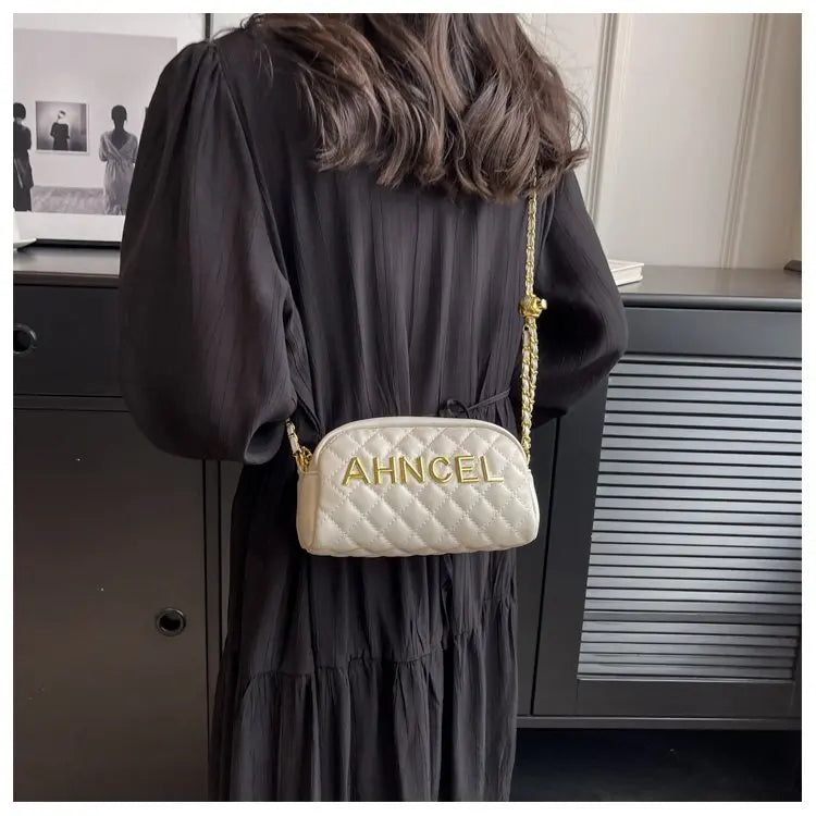 Luxury Vintage Leather Shoulder Bag Women Handbag Designer Tote Crossbody Purse Satchel Classic Diaper Bag