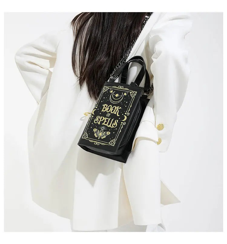 Women's Quirky Crossbody Bag Stylish Unique Small Square Purse with Bold Design Trendy Niche Fashion Accessory for Daily & Party