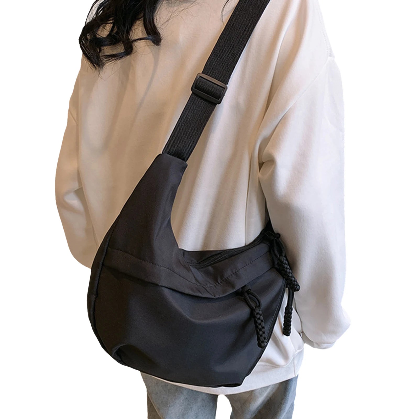 1Pcs/lot New Style Classy Fashion Single Shoulder Bag Large Capacity Commuting Crossbody Bag Thoughtful Gift for Office Workers