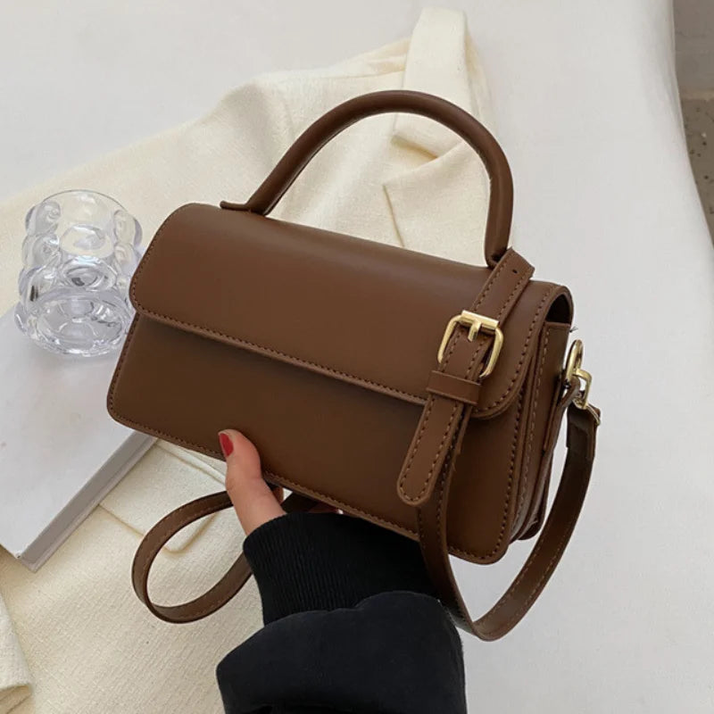 Luxury Brand Crossbody Bags for Women Fashion Design Underarm 2026 Woman Shoulder Bag Female Handbag and Purses Solid Color