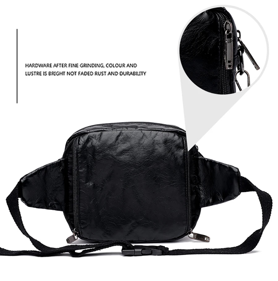 Many Pockets Shoulder Crossbody Bags for Women 2022 Brand Designr Soft Leather Handbags Leisure Style Ladies Messenger Bags Sac
