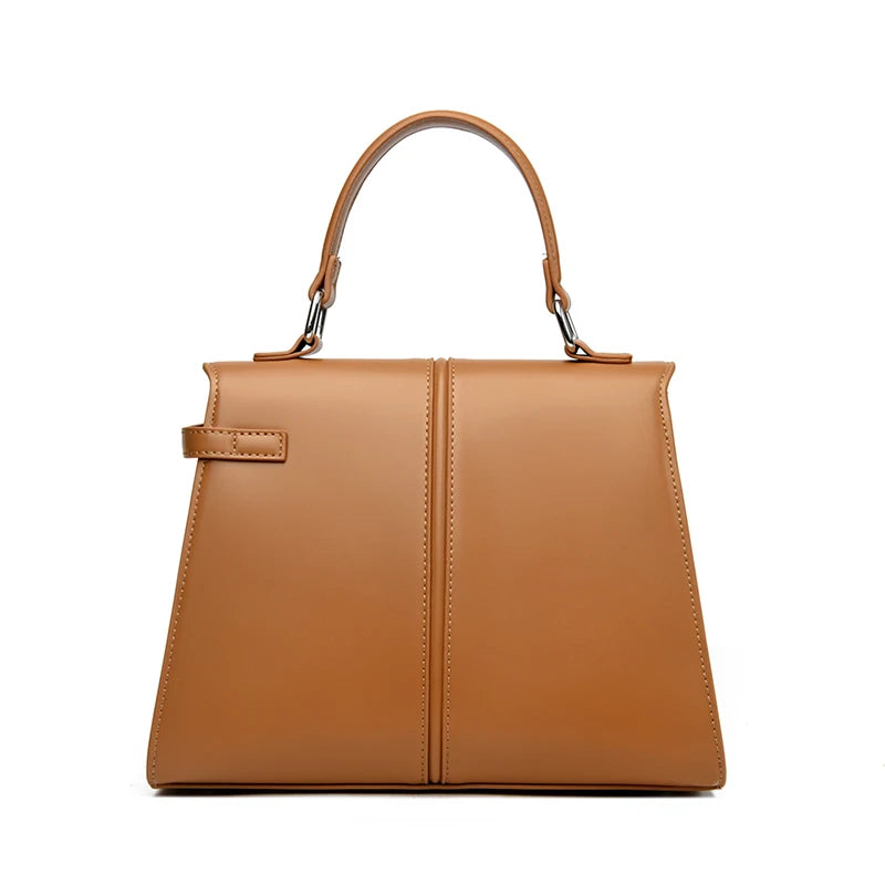 Luxury High-end Brand Handbag For Women Canvas Stitching Leather Silver Button Tote Bag Jw Large Capacity Banquet Shoulder Purse