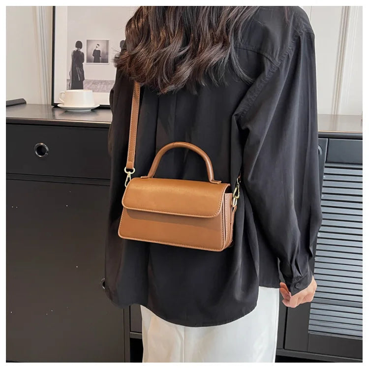 Luxury Brand Crossbody Bags for Women Fashion Design Underarm 2026 Woman Shoulder Bag Female Handbag and Purses Solid Color