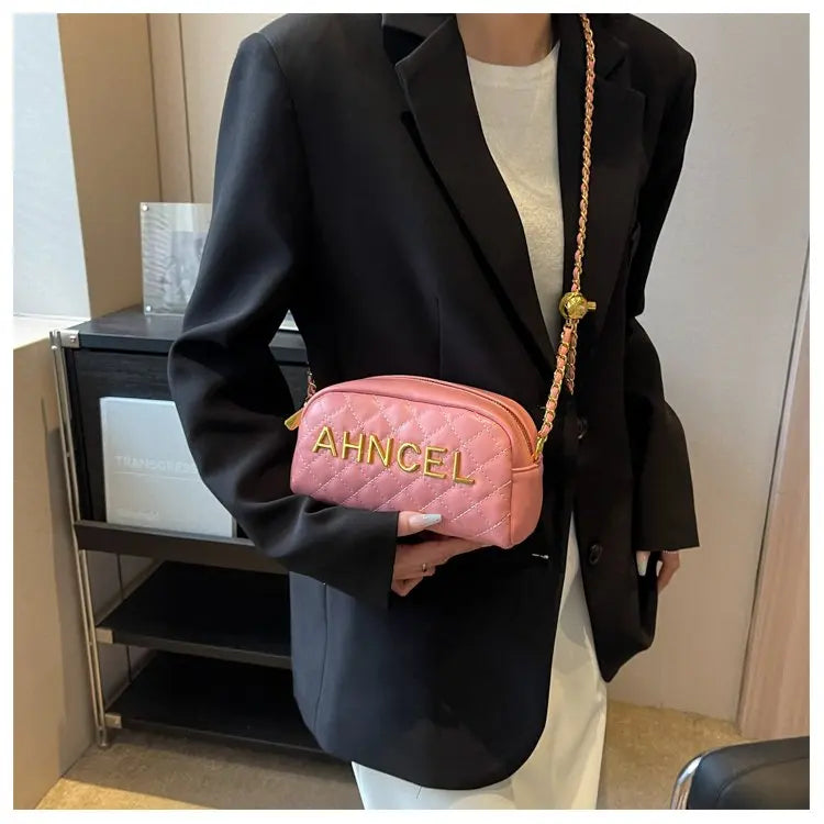 Luxury Vintage Leather Shoulder Bag Women Handbag Designer Tote Crossbody Purse Satchel Classic Diaper Bag