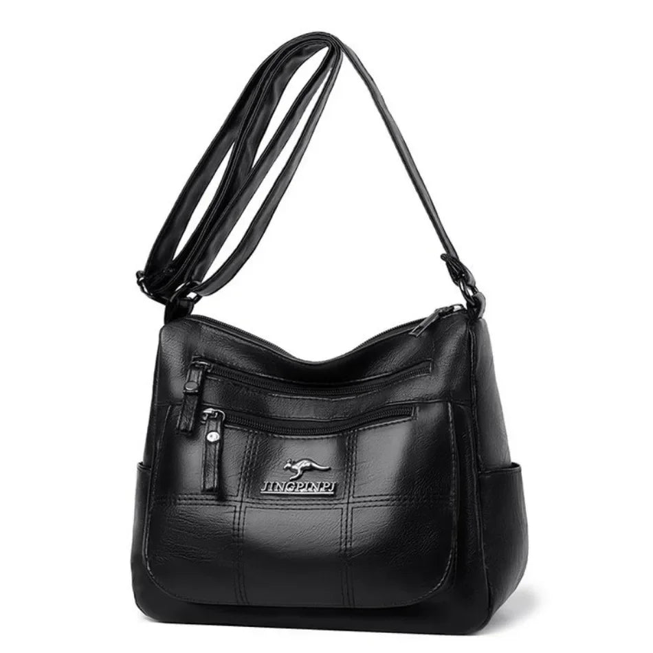 High Quality Soft Leather Luxury Purses and Handbags Women's Bag Designer Multi-pocket Crossbody Shoulder Bag for Women 2024 Sac