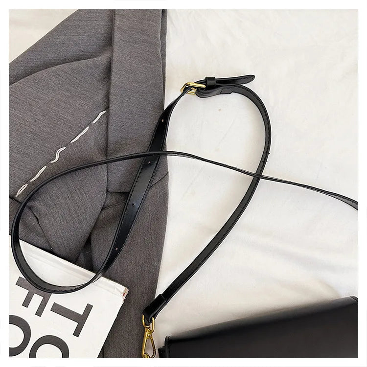2026 Womens Crossbody Bags Solid Color Shoulder Purse Box Design Compact Small Square Bag for Daily Use Office and Casual Events