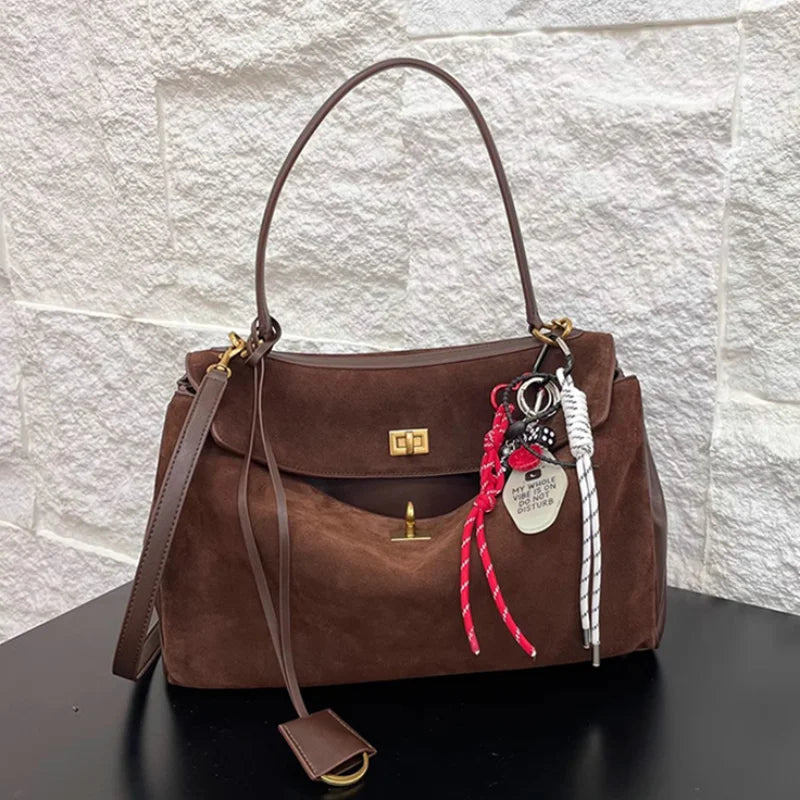 Luxury Bags Designers Bags For Woman High-end Frosted Fashion Versatile Trend Shoulder Bags Bolsas Feminina Handbag Tote Bag