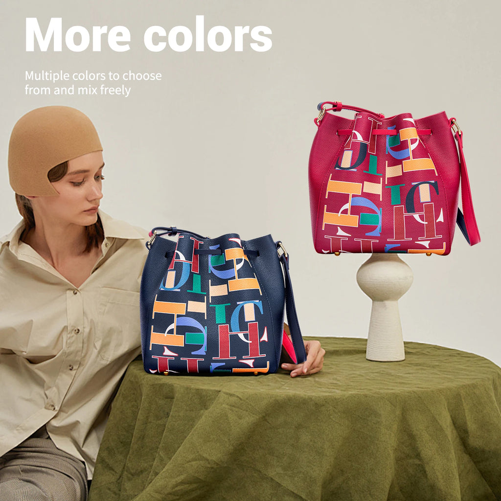 Drawstring Design Classic New 2024 Women's Crossbody Bag Large Capacity Commuter Business Office Women's Shoulder Bag