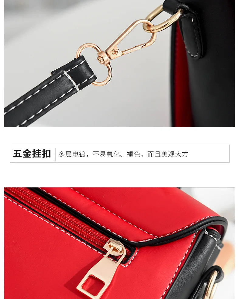 Famous Designer Brand Bags Women Leather Handbags  Luxury Ladies Hand Bags Purse Fashion Shoulder Bags