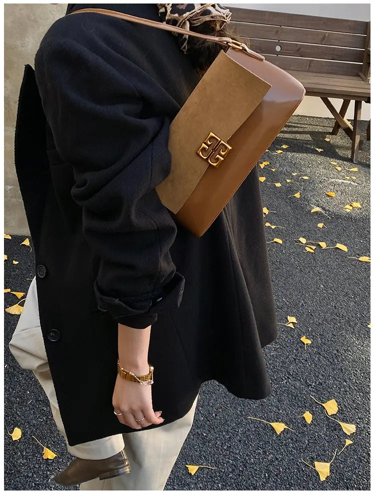 2026 New Luxury Women's Armpit Bag Premium Leather Crossbody Shoulder Bag Elegant & Versatile Designer Handbag for Daily & Party